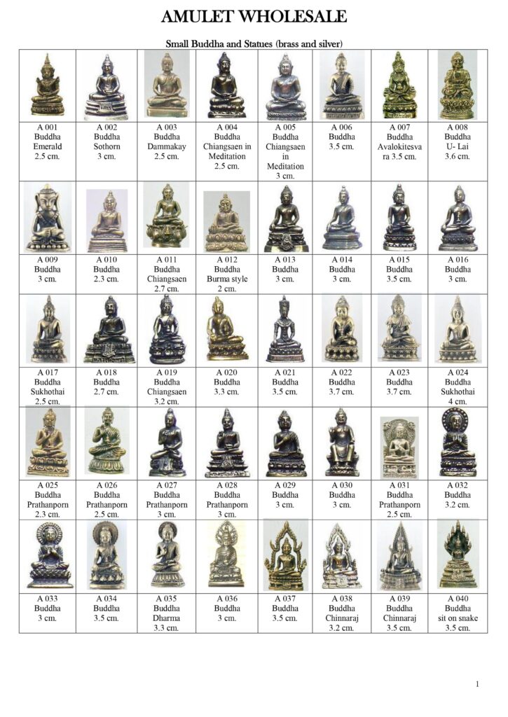 Small-size, miniature brass Buddha figurines statues amulets; Buddhist religion figurines; Buddhism faith, spirituality, religious figurines amulets; Thailand amulets.